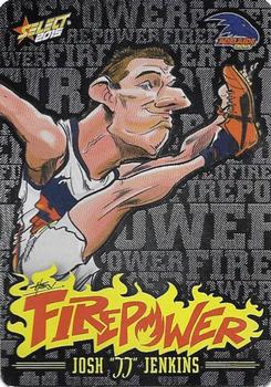 2015 Select AFL Champions - Firepower Caricatures #FC1 Josh Jenkins Front